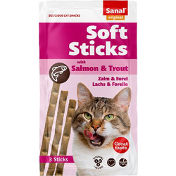 Sanal Cat Soft Sticks Salmon & Trout 3τμχ