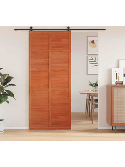 vidaXL Πόρτα Εσωτερική Συρόμενη Ξύλινη 90x208cm 860855