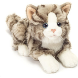 Hermann Teddy Γατάκι Γκρι 906919