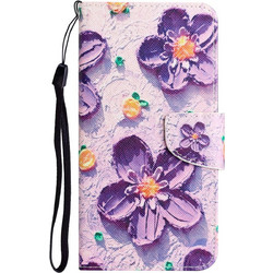 Pattern Samsung Galaxy A13 4G Colored Drawing Θήκη Βιβλίο με Σχέδιο