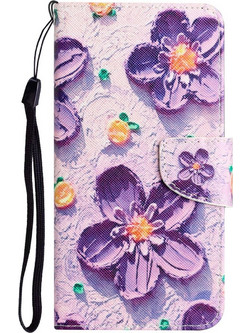 Pattern Samsung Galaxy A13 4G Colored Drawing Θήκη Βιβλίο με Σχέδιο