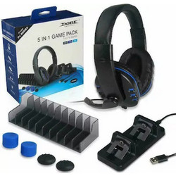 DOBE 3869 Βάσεις Φόρτισης Χειριστηρίων για PS4