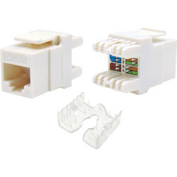 KEYSTONE JACK RJ45 UTP CAT 5e KRONE TYPE 180 ΠΡΙΖΑΣ / PATCH PANEL ΛΕΥΚΟ N110-08 SUT