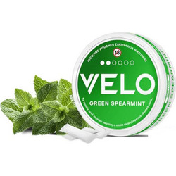 Velo Nicotine Pouches Green Spearmint 6mg
