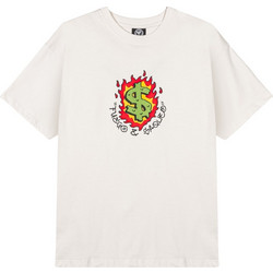Grimey The Shelter Bucks To Burn T-Shirt GA759 - Off White