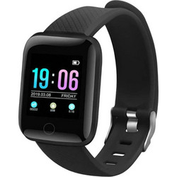 ACP Smartwatch 54mm με Παλμογράφο (Μαύρο)