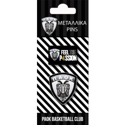 Pins Μεταλλικά Πάοκ Μπάσκετ (HP.PIN.0011)