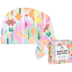 Πετσέτα Μαλλιών - Τουρμπάνι Hair Wrap Dock & Bay Ibiza Glow 63x26εκ