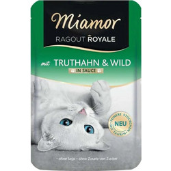 Finnern Miamor Adult Ragout Royale with Turkey & Venison in Gravy 100gr