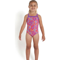 Speedo Παιδικό Μαγιό Ολόσωμο για Κορίτσι Ροζ 809214-A251
