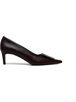 Zinda 3662 Croco Pumps Leather Choco