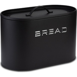 Ψωμιέρα 10-005-006 34x18x20cm Black Nava Μέταλλο