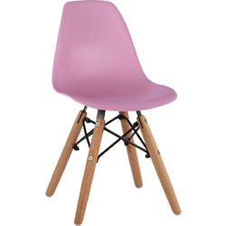 ΚΑΡΕΚΛΑ TWIST KID ΤΜΧ.HM8453.05 ΞΥΛΙΝΑ ΠΟΔΙΑ & ΚΑΘΙΣΜΑ ΡΟΖ PP 30,5Χ33Χ59 ΕΚ