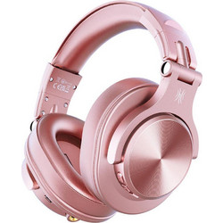 OneOdio Fusion A70 Ενσύρματα & Ασύρματα Bluetooth Ακουστικά Over Ear Ροζ