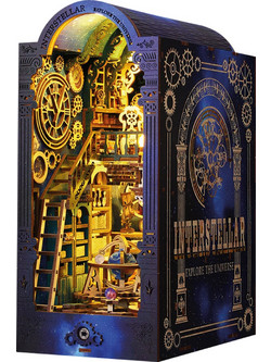 Ludistri Explore the Universe 3D Book Nook DIY 241 Κομμάτια 25.5cm BLU0005