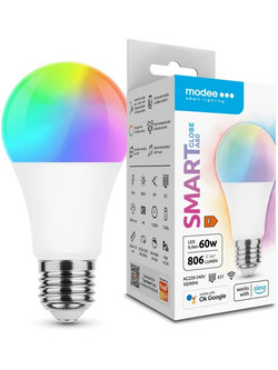 Σφαιρική Λάμπα RGB LED A60 Tuya Wi-Fi 9,4W