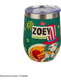 KPop Demon Hunters Travel Mug Zoey Hamburger