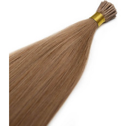 Seamless1 Micro Ring (i-tip) Hair Extensions Φυσική Τρίχα Remy Cinnamon
