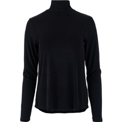 Philosophy lyocell μαύρη turtleneck μακρυμάνικη μπλούζα