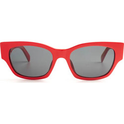Celine CL40197/U 66A Γυναικεία Γυαλιά Ηλίου Cat Eye Κοκάλινα Κόκκινα με Μαύρο Polarized Φακό
