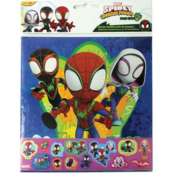 GIM STICKER ALBUM ΜΕ ΑΥΤΟΚΟΛΛΗΤΑ SPIDEY 777-50291