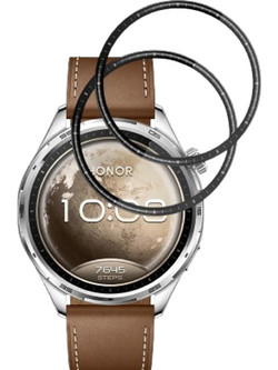 Hybrid Glass Honor Watch 6 Techsuit Nano Flex Full Face Αντιχαρακτικό Υβριδικό Γυαλί Προστασίας Οθόνης 2 Τεμάχια - Black (5949419382589)