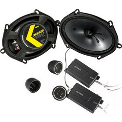 Kicker CSS68 Σετ Ηχεία Αυτοκινήτου Διαιρούμενα Οβάλ 6x8'' 2 Δρόμων 75W RMS