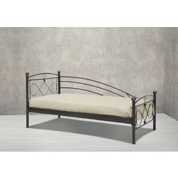 Μπίλια Κρεβάτι Καναπές Μονό Μεταλλικό 90x190cm 6012-84-168