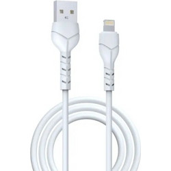 DEVIA KINTONE USB-A ΣΕ USB-C 1M 2.1A ΚΑΛΩΔΙΟ ΛΕΥΚΟ