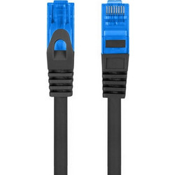 Lanberg S/FTP Cat.6a Καλώδιο Δικτύου Ethernet 1m Black