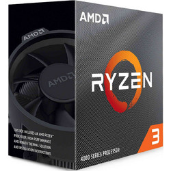 AMD Ryzen 3 4100 Box Επεξεργαστής 4 Πυρήνων για Socket AM4 με Ψύκτρα