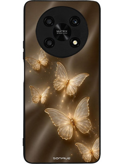 Sonique DIVA Series Θήκη (Honor Magic4 Lite 5G) Χρυσές Πεταλούδες