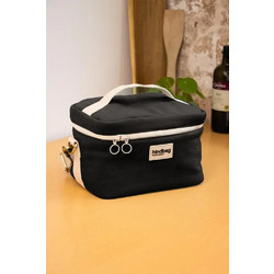 Τσάντα Igor Lunch Bag - Black Βαμβάκι 24 x 16 x 16 εκ. 100% βαμβάκι GOTS