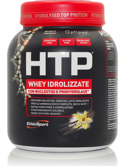 EthicSport HTP Whey Idrolizzate Vanilla Πρωτεΐνη Ορού Γάλακτος Γράμμωσης Χωρίς Γλουτένη 750gr
