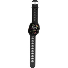 Decoded Ares O Λουράκι Σιλικόνης Black (Apple Watch 44 / 46 / 49mm)