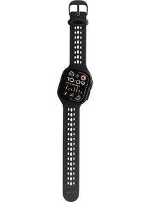 Decoded Ares O Λουράκι Σιλικόνης Black (Apple Watch 44 / 46 / 49mm)