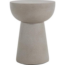 ows-0800049 Βοηθητικό Τραπέζι Randel Grey (41x41x54) Soulworks