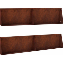Τοίχος Στήριξης 4 τμχ. 100 x 12 x 30 εκ Σκ rusty 3449036