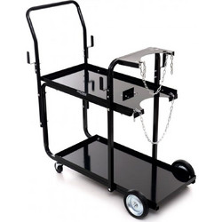 Kraft & Dele KD-372 Καρότσι Συγκόλλησης Μαύρο 110 x 98 x 45cm