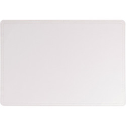 Villa d'Este Home Σετ 6 τμχ Διπλής Όψης Σουπλά από PVC 30x44 cm Horeca Λευκό 5921704