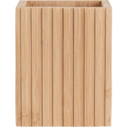 ESTIA ΘΗΚΗ ΟΔΟΝΤΟΒΟΥΡΤΣΑΣ BAMBOO ESSENTIALS ΤΕΤΡΑΓΩΝΗ 8.3x6.5x10.3cm