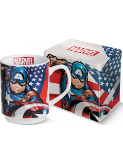 Κούπα Marvel Captain America 350ml Disney Μεταλλικό Κουτί, Egan