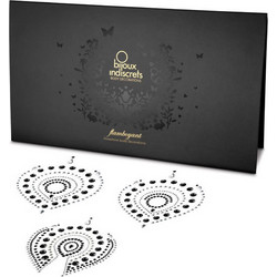 BIJOUX INDISCRETS FLAMBOYANT BLACK SILVER