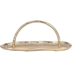 Eurolamp 819-01807 Διακοσμητικός Δίσκος Μεταλλικός 36.5x15x14cm 5207227566295