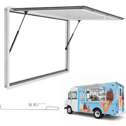 VEVOR Παράθυρο Εξυπηρέτησης για Food Truck 1220x915 mm με Αλουμινένιο Πλαίσιο και Τέντα CGDCK4836NCHKGM89001V0