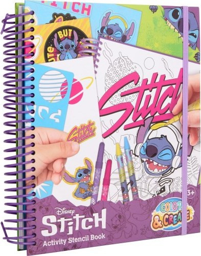 Disney Stitch Stitch Βιβλίο Χρωματισμού Και Δραστηριοτήτων Color And Create