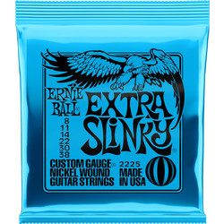 Ernie Ball 2225 Σετ 6 Χορδές Ηλεκτρικής Κιθάρας Nickel Plated Steel 8-38" Mixed Tension