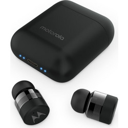 Motorola Verve Buds 120 Ακουστικά Bluetooth In Ear Ανθεκτικά στο Νερό Black
