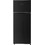 Hisense RT267D4ABF Δίπορτο Ψυγείο 206lt Υ143.4xΠ55xΒ54.2cm Μαύρο