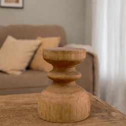 Διακοσμητικό Nextdeco Tribeca ανακυκλωμένο ξύλο teak O10/12x16εκ